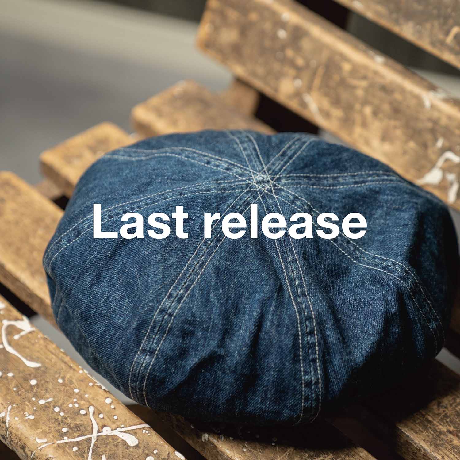 Beret 8 panel denim ML cph