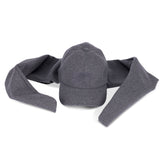 RABBIT CAP / WOOLET / CHARCOAL