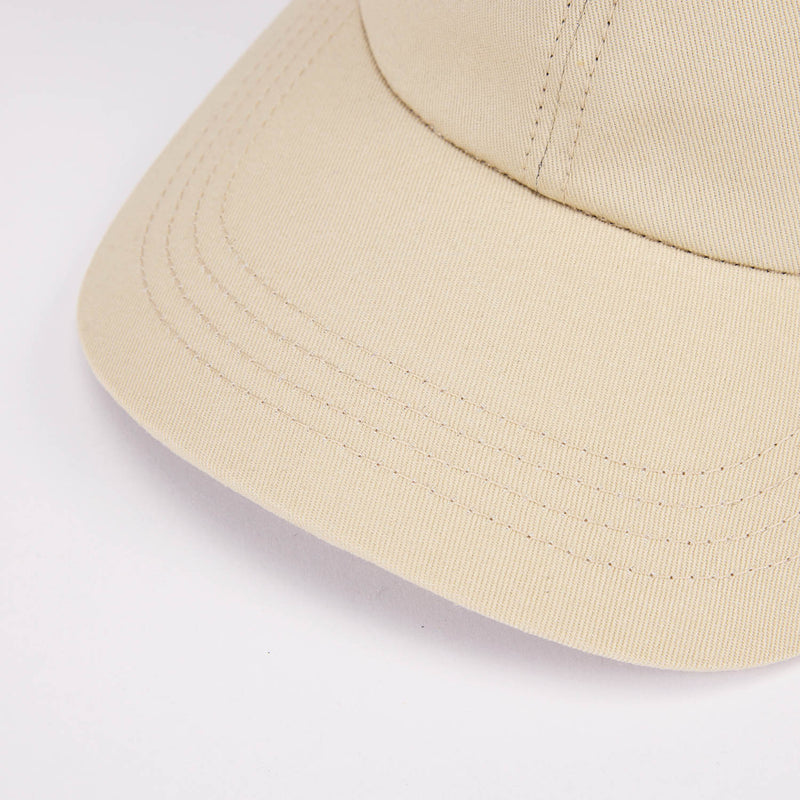 6 PANEL CAP / TC DENIM / BEIGE