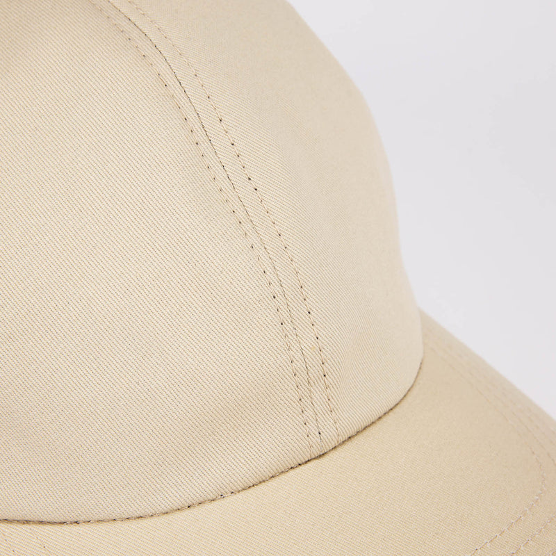 6 PANEL CAP / TC DENIM / BEIGE