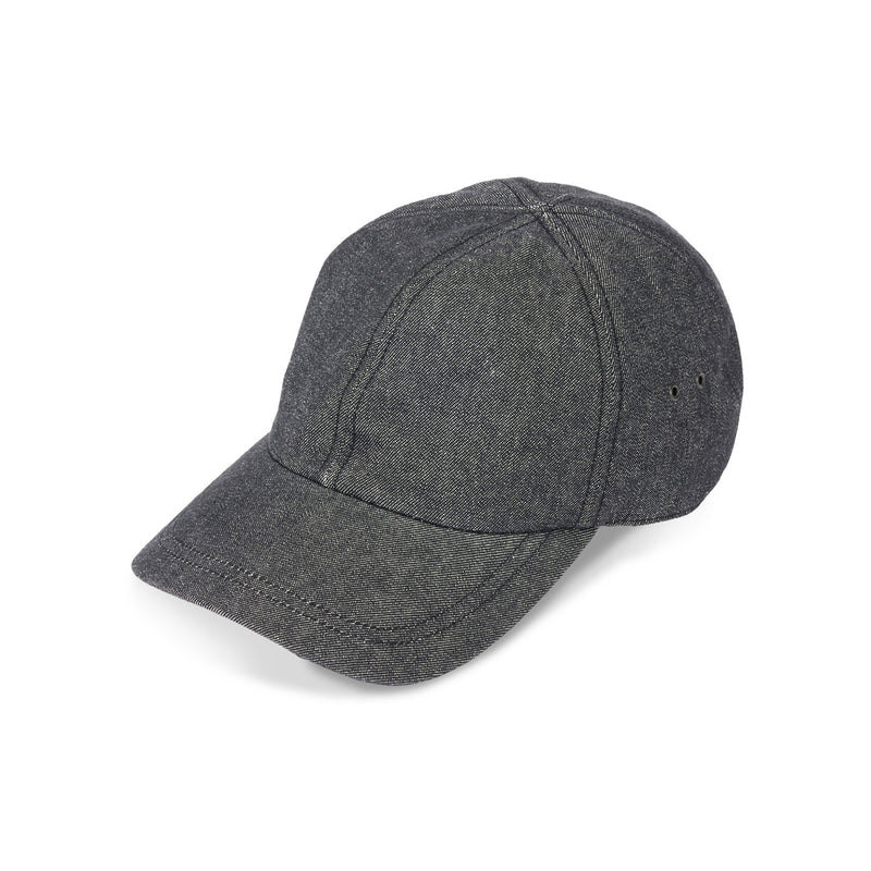 6 PANEL CAP / COLOR DENIM / BLACK