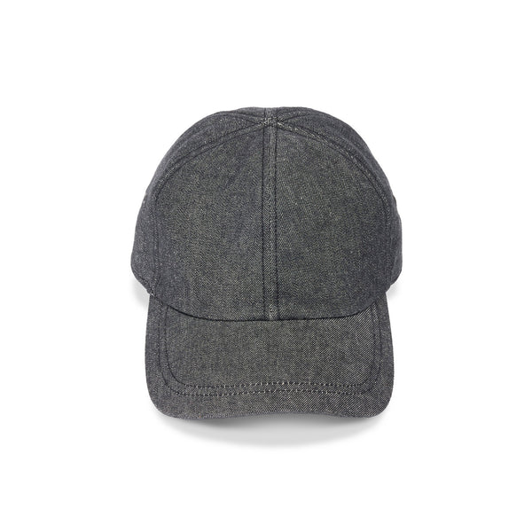 6 PANEL CAP / COLOR DENIM / BLACK