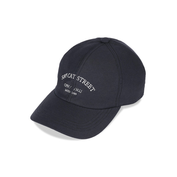6 PANEL CAP / MOLESKIN / BLACK