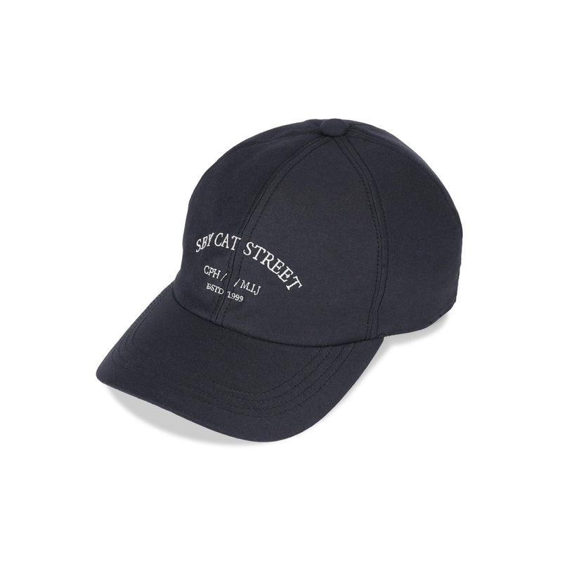 6 PANEL CAP / MOLESKIN / BLACK