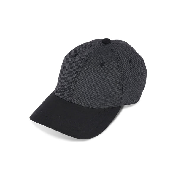 6 PANEL CAP / PINHEAD TWILL / BLACK