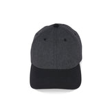 6 PANEL CAP / PINHEAD TWILL / BLACK