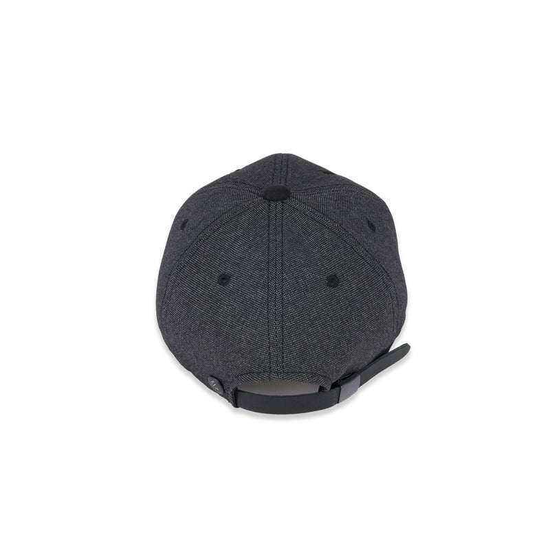 6 PANEL CAP / PINHEAD TWILL / BLACK