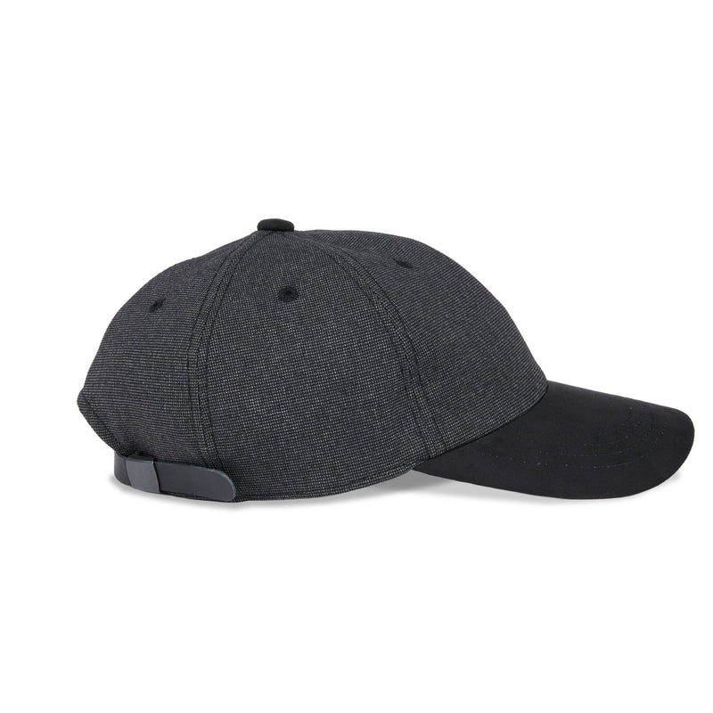 6 PANEL CAP / PINHEAD TWILL / BLACK