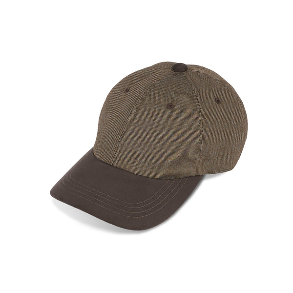 6 PANEL CAP / PINHEAD TWILL / BROWN