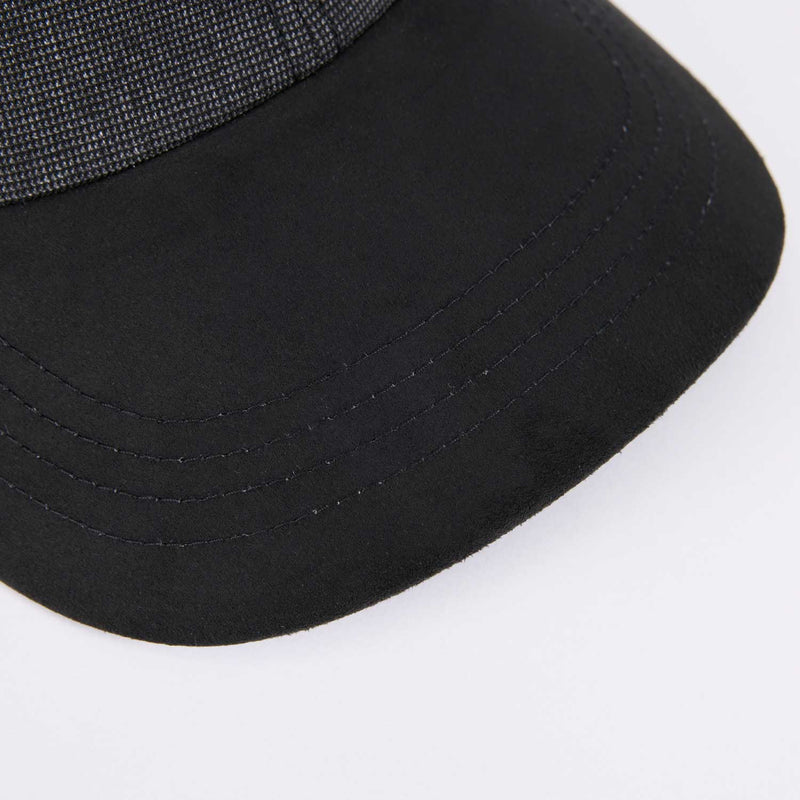 6 PANEL CAP / PINHEAD TWILL / BLACK