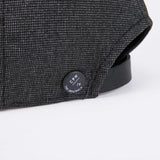 6 PANEL CAP / PINHEAD TWILL / BLACK