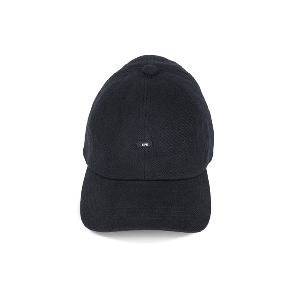 BAGGY CAP / ORGANIC FLANNEL / BLACK
