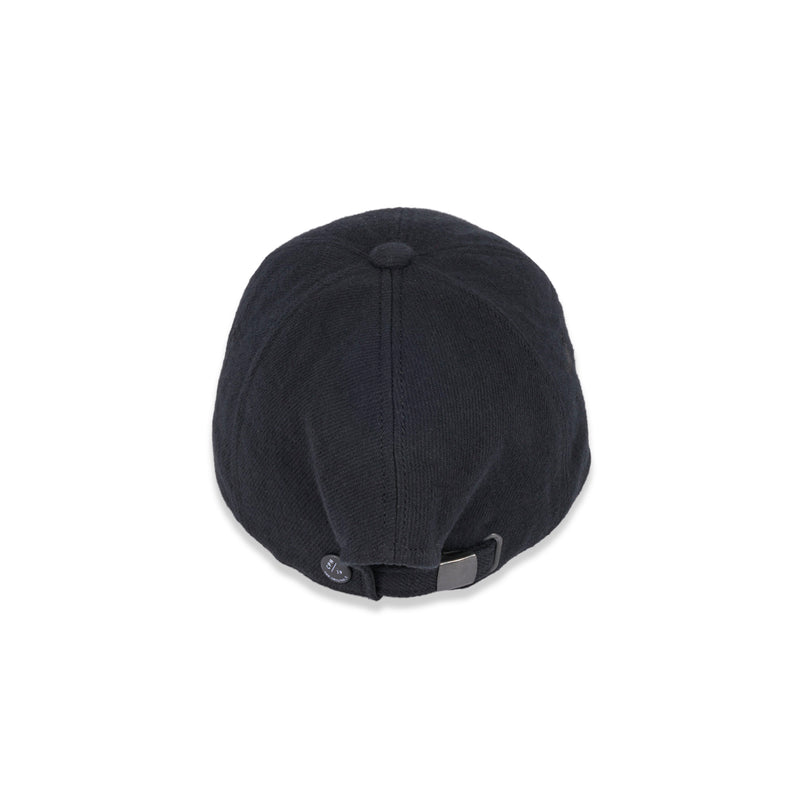 BAGGY CAP / ORGANIC FLANNEL / BLACK