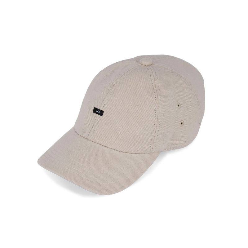 BAGGY CAP / ORGANIC FLANNEL / IVORY
