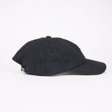 BAGGY CAP / ORGANIC FLANNEL / BLACK