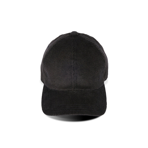 DEEP 6 PANEL CAP / PRINTED CODE / BLACK