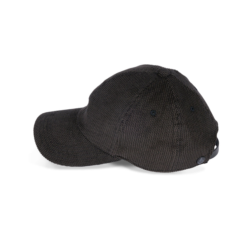 DEEP 6 PANEL CAP / PRINTED CODE / BLACK