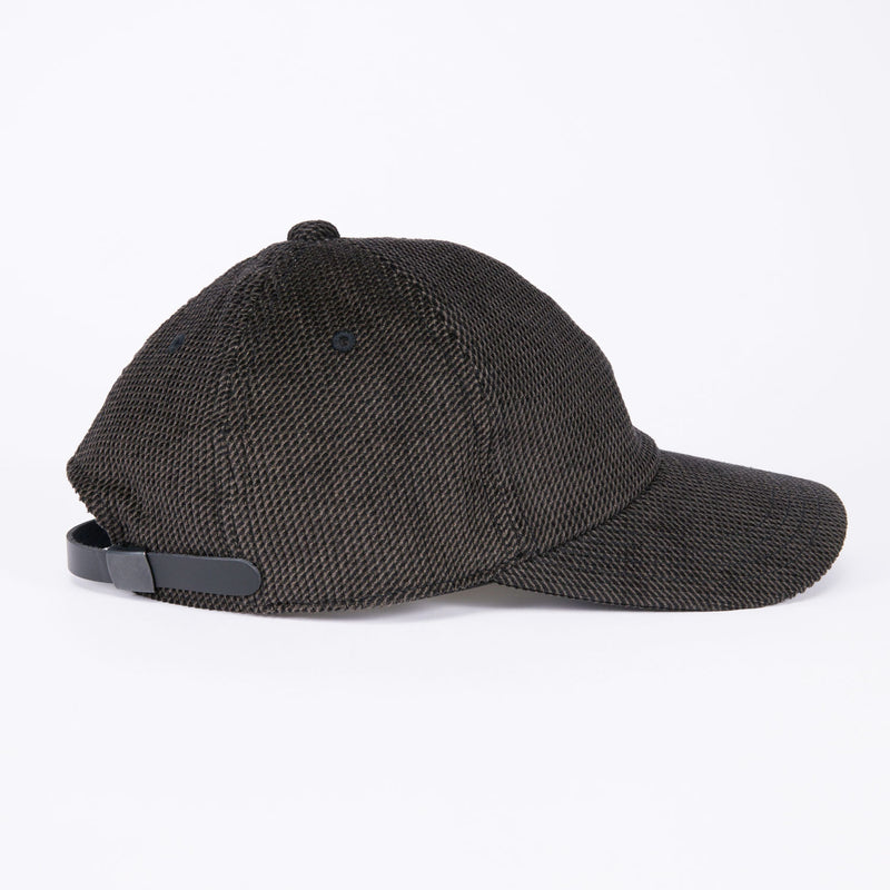 DEEP 6 PANEL CAP / PRINTED CODE / BLACK