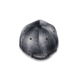 6 PANEL CAP / OMBRE CHECK / GRAY & BLACK