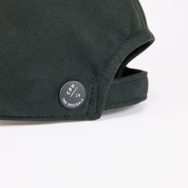 DEEP 6 PANEL CAP / SYNTHETIC SUEDE / BLACK