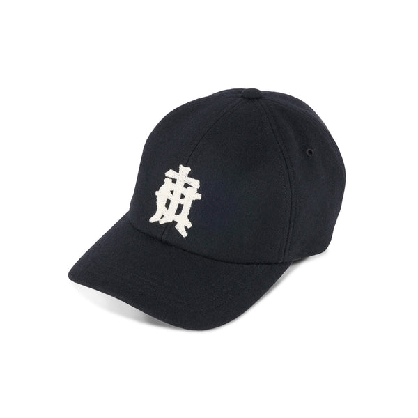 6 PANEL CAP / WOOL CPH EMB / BLACK