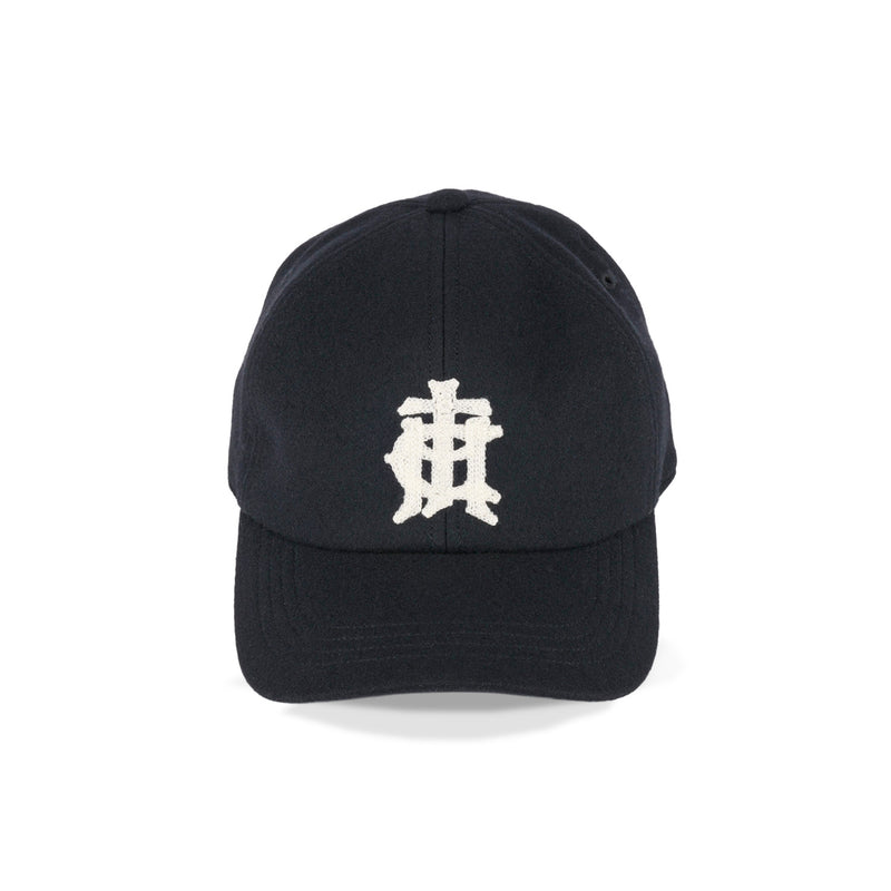 6 PANEL CAP / WOOL CPH EMB / BLACK