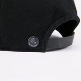 6 PANEL CAP / WOOL CPH EMB / BLACK