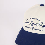 6 PANEL CAP / TWO TONE / NAVY & IVORY