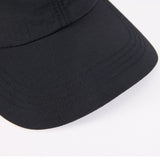 DEEP 6 PANEL CAP / NYLON RIP / BLACK