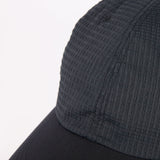 DEEP 6 PANEL CAP / DOT AIR / BLACK & BLACK