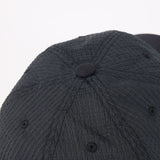 DEEP 6 PANEL CAP / DOT AIR / BLACK & BLACK