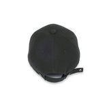 DEEP 6 PANEL CAP / HIGH-TWIST / BLACK