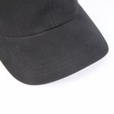 DEEP 6 PANEL CAP / HIGH-TWIST / BLACK