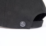 DEEP 6 PANEL CAP / HIGH-TWIST / BLACK