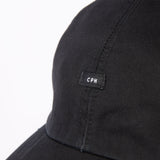 BAGGY CAP / TWILL BIO WASH / BLACK