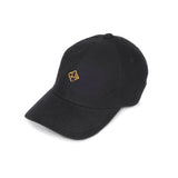 6 PANEL CAP / MONOGRAM LOGO / BLACK