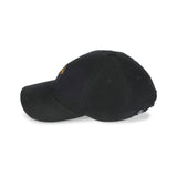 6 PANEL CAP / MONOGRAM LOGO / BLACK