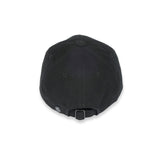 6 PANEL CAP / MONOGRAM LOGO / BLACK