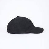 6 PANEL CAP / MONOGRAM LOGO / BLACK