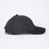 DEEP 6 PANEL CAP / CW HBT / BLACK＆BK