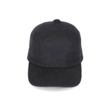 BASQUE CAP / FULLED WOOL / BLACK