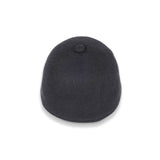 BASQUE CAP / FULLED WOOL / BLACK