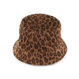 BUCKET HAT / REVERSIBLE / LEOPARD & BLACK