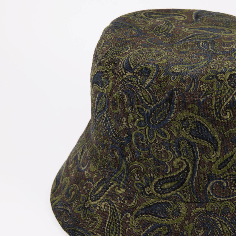 BUCKET HAT / REVERSIBLE / PAISLEY & NAVY