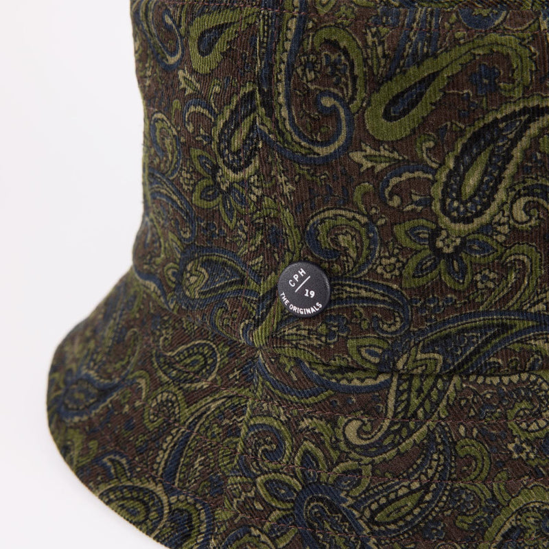 BUCKET HAT / REVERSIBLE / PAISLEY & NAVY