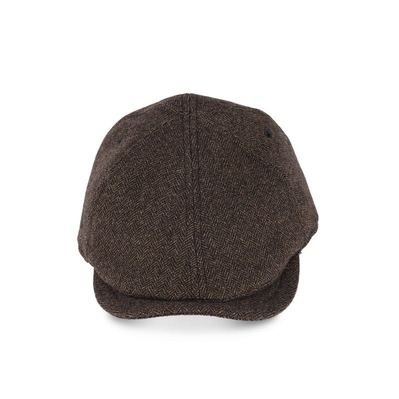 441WH WOOL HERRINGBONE HUNTING / BLACK&BROWN