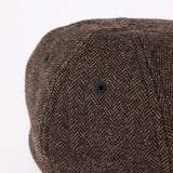 441WH WOOL HERRINGBONE HUNTING / BLACK&BROWN