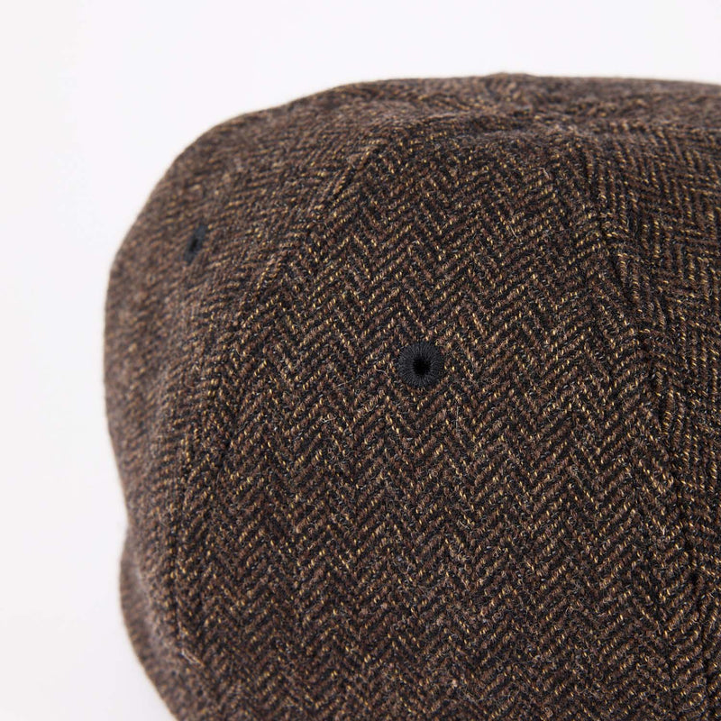 441WH WOOL HERRINGBONE HUNTING / BLACK&BROWN