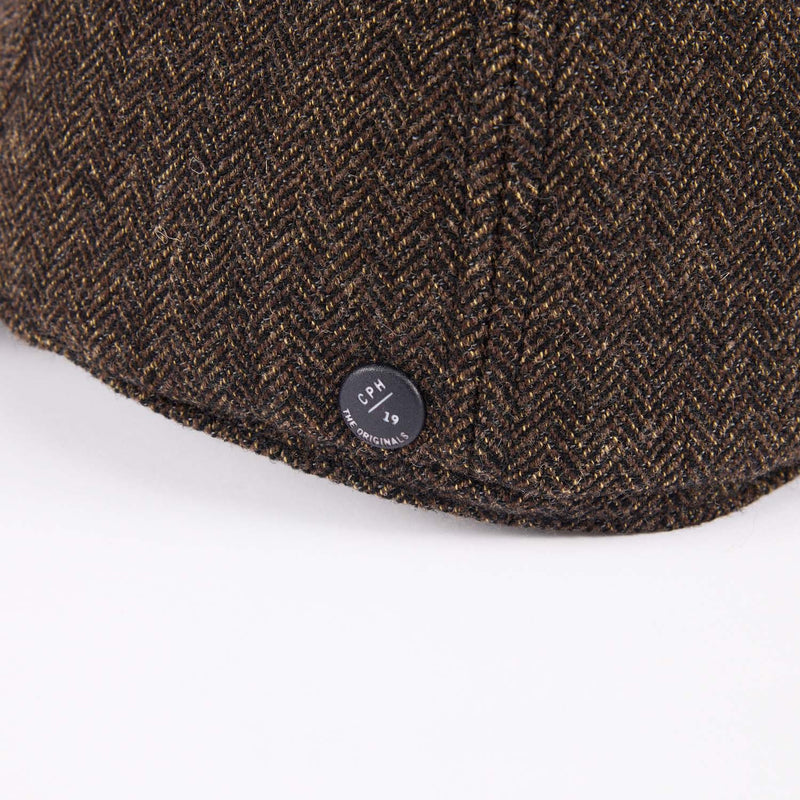 441WH WOOL HERRINGBONE HUNTING / BLACK&BROWN