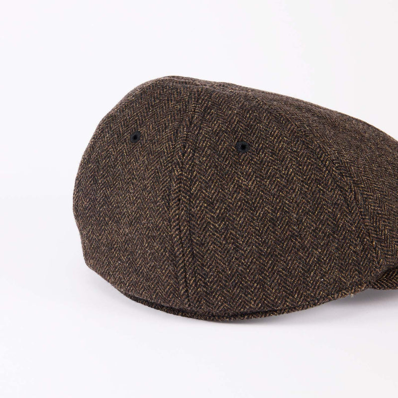 441WH WOOL HERRINGBONE HUNTING / BLACK&BROWN